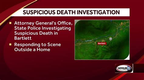 Suspicious death investigation underway in Bartlett, NH